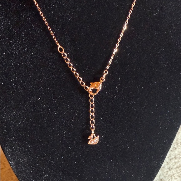 Swarovski Rose Gold Crystal Necklace - Picture 14 of 14